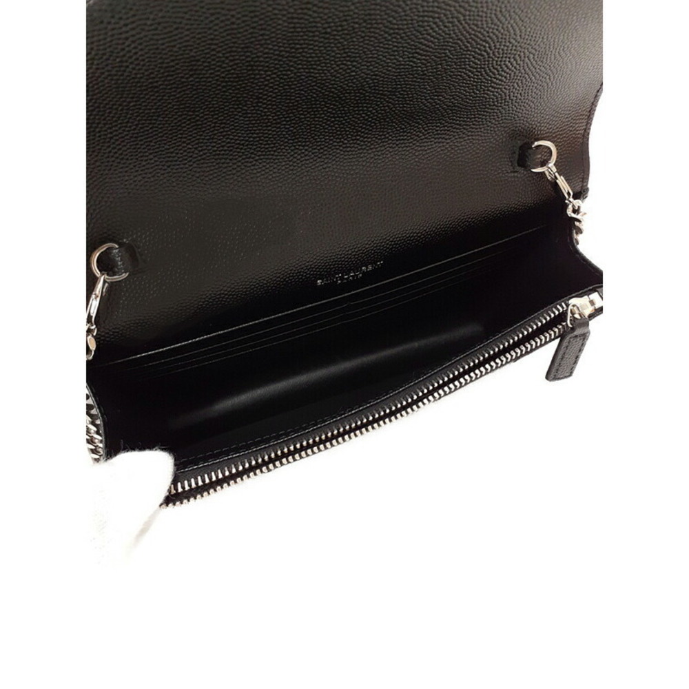 SAINT LAURENT PARIS Cassandra Envelope Chain Wallet - Picture 3 of 5